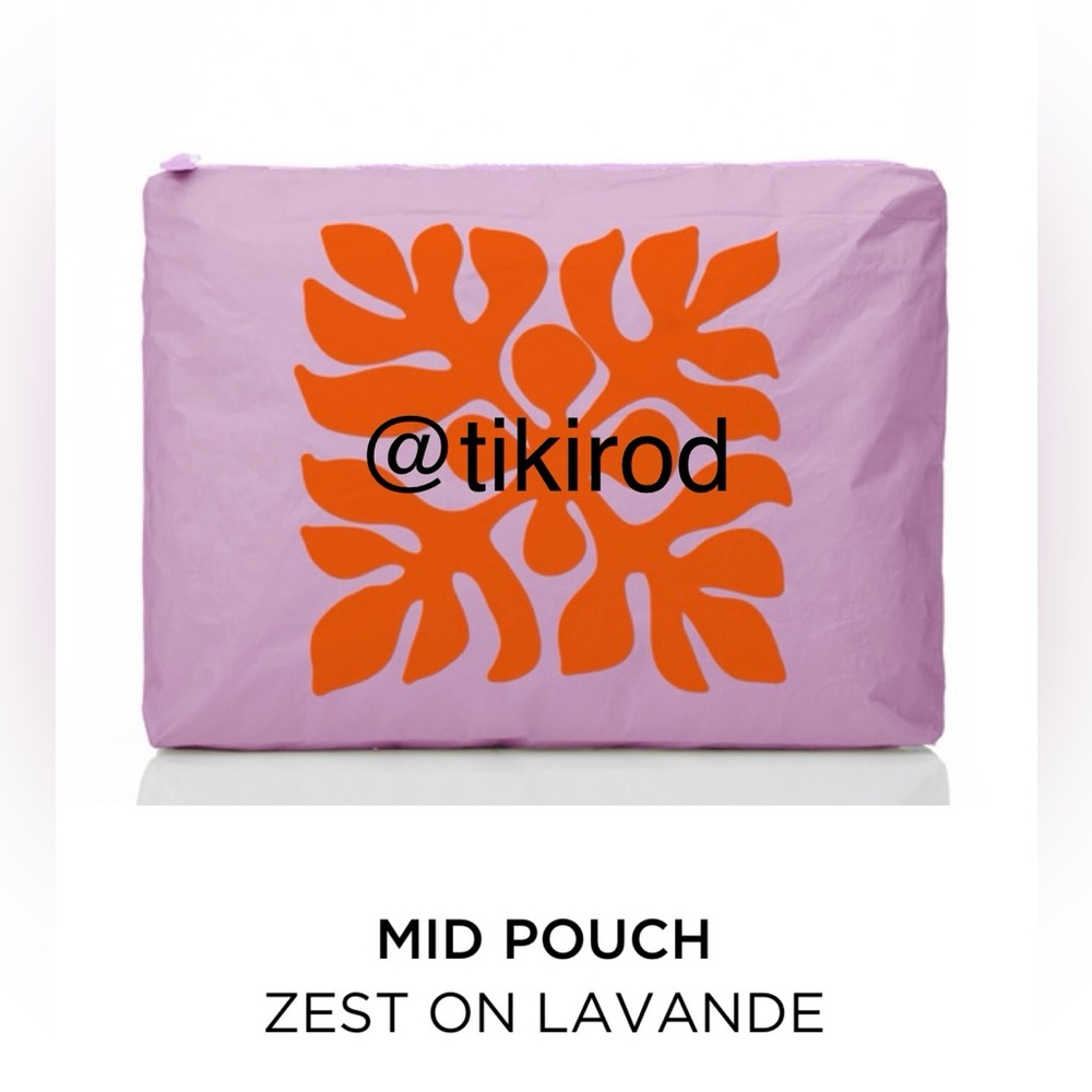 Aloha Collection Limited Edition Appliqué Mid Pouch